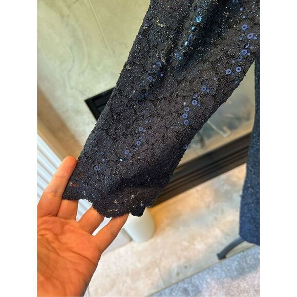 R&M Richards 2-Piece Women’s Formal Coctail Party Lace Jacket and Dress with Pea - Picture 8 of 11